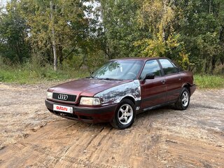 1991 Audi 80 V (B4), красный, 75000 рублей, вид 1