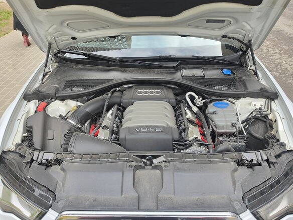 2012 Audi A6 IV (C7), белый, 1760000 рублей - вид 3