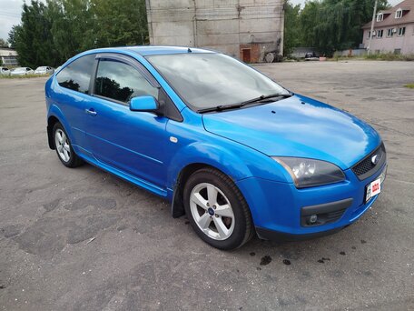 2007 Ford Focus II, голубой, 400000 рублей, вид 2