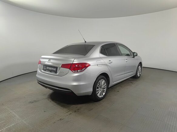 2013 Citroen C4 II, серебристый, 760000 рублей - вид 4