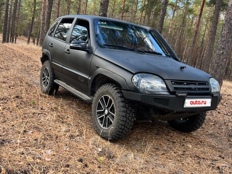 2005 Chevrolet Niva I, чёрный, 360000 рублей, вид 1