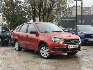 2019 Lada (ВАЗ) Granta I Рестайлинг, красный, 609000 рублей, вид 3