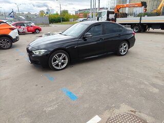 2016 BMW 3 серии 320i xDrive VI (F3x) Рестайлинг, чёрный, 2300000 рублей, вид 4