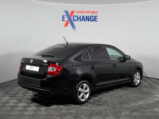 2014 Skoda Rapid I, чёрный, 529000 рублей, вид 4