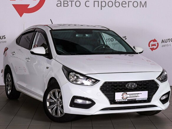 2019 Hyundai Solaris II, белый, 1150000 рублей