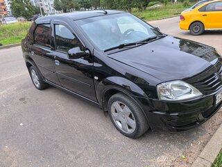 2011 Renault Logan I Рестайлинг, чёрный, 410000 рублей, вид 2
