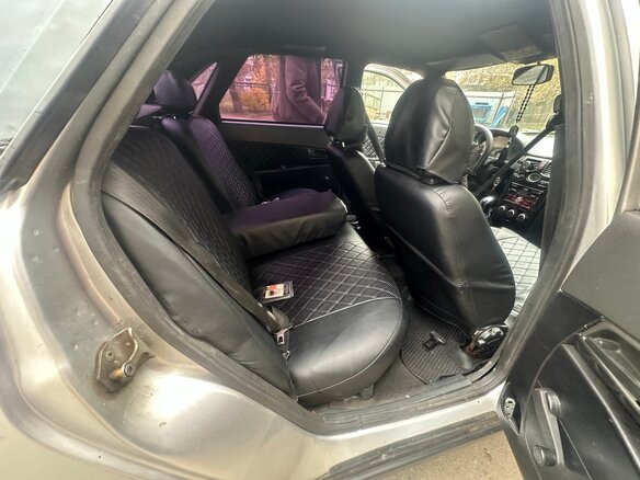 2008 Lada (ВАЗ) Priora I, серебристый, 350000 рублей - вид 6