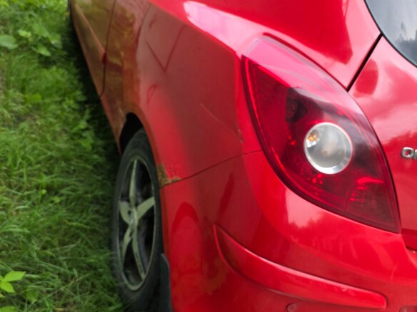 2007 Opel Corsa D, красный, 250000 рублей - вид 6