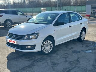 2019 Volkswagen Polo V Рестайлинг, чёрный, 660000 рублей, вид 2