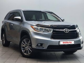 2014 Toyota Highlander III (XU50), серебристый, 2700000 рублей, вид 3
