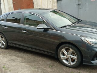 2018 Hyundai Sonata VII (LF) Рестайлинг, серый, 1820000 рублей, вид 1