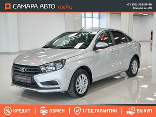 2016 Lada (ВАЗ) Vesta I, серебристый, 690000 рублей, вид 1