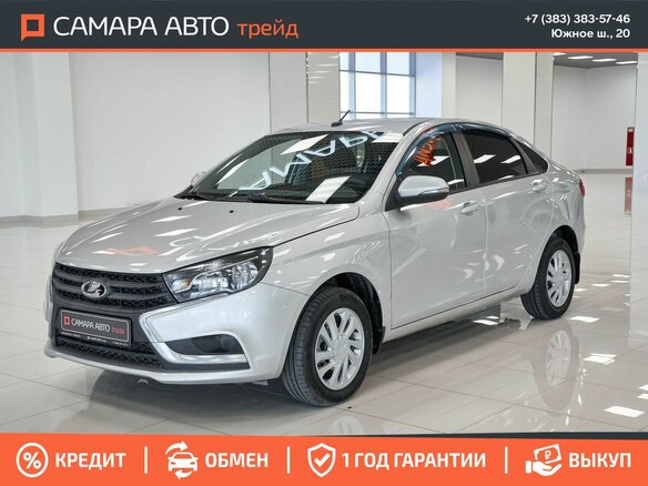 2016 Lada (ВАЗ) Vesta I, серебристый