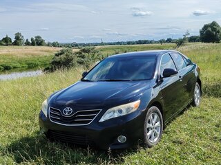 2011 Toyota Camry VI (XV40) Рестайлинг, чёрный, 1460000 рублей, вид 1