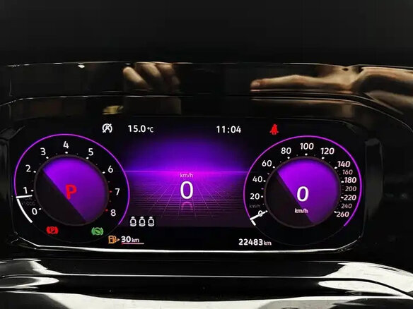 2022 Volkswagen Golf VIII, серый - вид 13