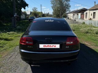 2007 Audi A8 Long II (D3) Рестайлинг, чёрный, 730000 рублей, вид 4