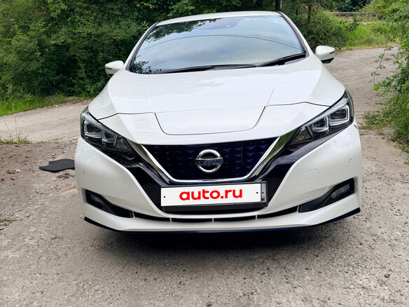 2019 Nissan Leaf II (ZE1), белый, 1999999 рублей - вид 1