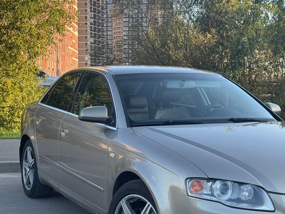 2005 Audi A4 III (B7), бежевый, 699999 рублей - вид 1