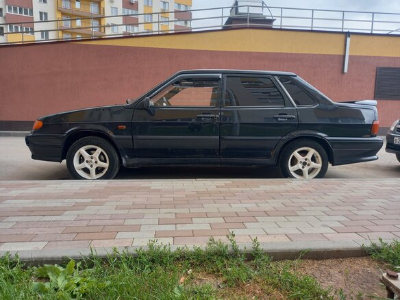 2007 Lada (ВАЗ) 2115, чёрный, 118000 рублей - вид 6