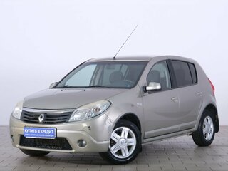 2010 Renault Sandero I, бежевый, 569000 рублей, вид 3