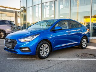 2019 Hyundai Solaris II, синий, 1528000 рублей, вид 3