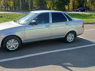 2013 Lada (ВАЗ) Priora I, серебристый, 290000 рублей, вид 4