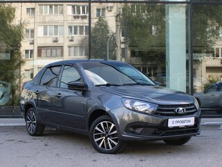 2024 Lada (ВАЗ) Granta I Рестайлинг, серый, 895000 рублей, вид 3
