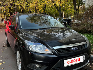 2009 Ford Focus II Рестайлинг, чёрный, 750000 рублей, вид 1