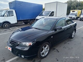 2005 Mazda 3 I (BK), чёрный, 470000 рублей, вид 3