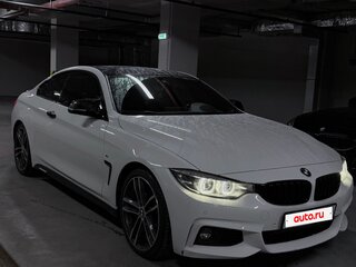 2017 BMW 4 серии 420d F32/F33/F36 Рестайлинг, белый, 2800000 рублей, вид 1