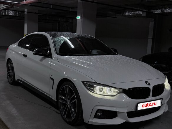 2017 BMW 4 серии 420d F32/F33/F36 Рестайлинг, белый
