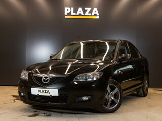 2007 Mazda 3 I (BK) Рестайлинг, чёрный, 590000 рублей, вид 1