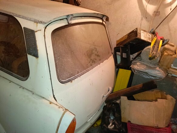 1981 Trabant P 601, зелёный, 150000 рублей - вид 5