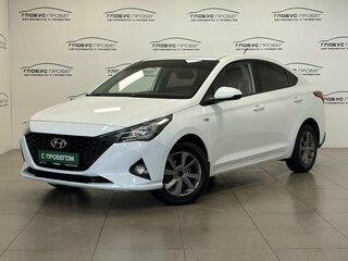 2021 Hyundai Solaris II Рестайлинг, белый, 1720000 рублей, вид 1