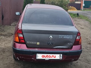 2003 Renault Symbol I Рестайлинг, красный, 115000 рублей, вид 3