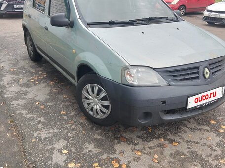 2009 Renault Logan I, зелёный, 235000 рублей, вид 2