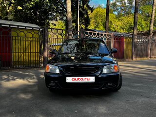 2008 Hyundai Accent ТагАЗ II, синий, 510000 рублей, вид 2