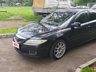 2006 Mazda 6 I (GG) Рестайлинг, чёрный, 450000 рублей, вид 1
