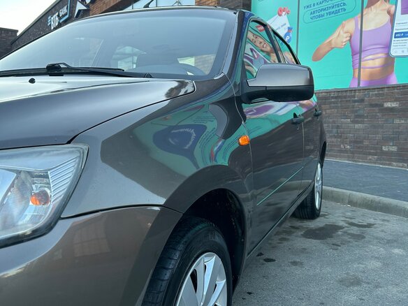 2015 Lada (ВАЗ) Granta I, коричневый, 450000 рублей - вид 16