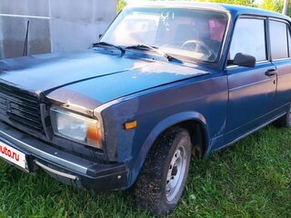 2004 Lada (ВАЗ) 2107, синий, 80000 рублей, вид 2
