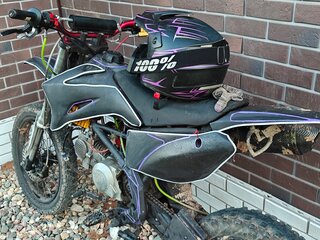 2017 Irbis TTR 125, чёрный, 35000 рублей, вид 4