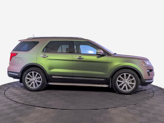 2018 Ford Explorer V Рестайлинг 2, фиолетовый, 3100000 рублей, вид 4