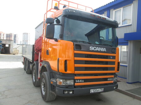 2001 Scania R-Series, оранжевый, 12300000 рублей, вид 2