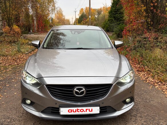 2012 Mazda 6 III (GJ), серебристый, 1250000 рублей - вид 1