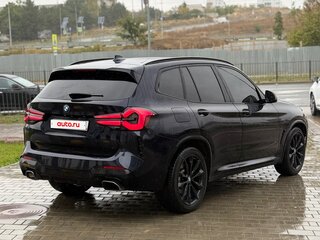 2021 BMW X3 30i III (G01) Рестайлинг, синий, 3800000 рублей, вид 3