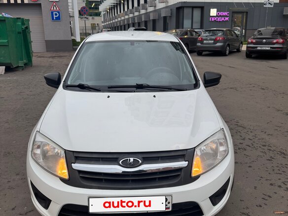 2017 Lada (ВАЗ) Granta I, белый, 330000 рублей - вид 1