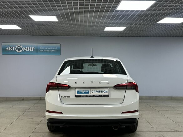 2021 Skoda Rapid II, белый, 1639000 рублей - вид 6