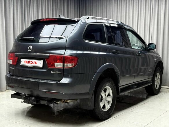 2010 SsangYong Kyron I Рестайлинг, чёрный - вид 6