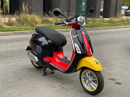 2023 Vespa Primavera, чёрный, 1200000 рублей, вид 2