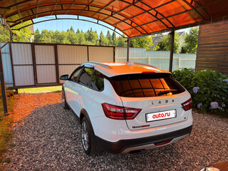2022 Lada (ВАЗ) Vesta SW Cross I, белый, 1600000 рублей, вид 4